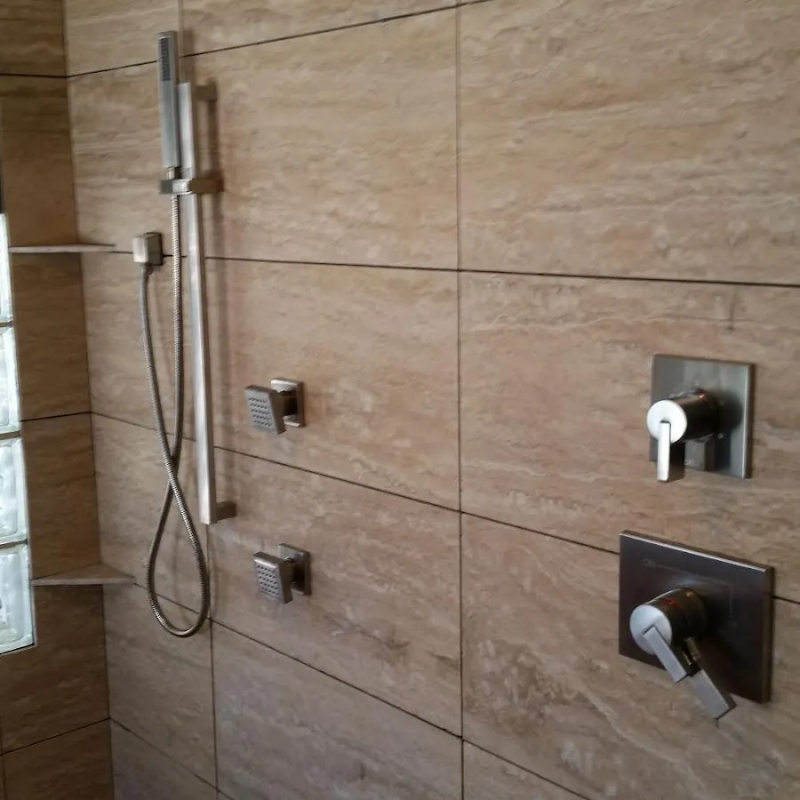 Shower fixture installation for Water Heater Replacement in DeWitt